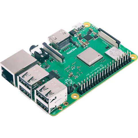 Raspberry Pi 3 B+ 1 GB RAM – Grün – Bild 1
