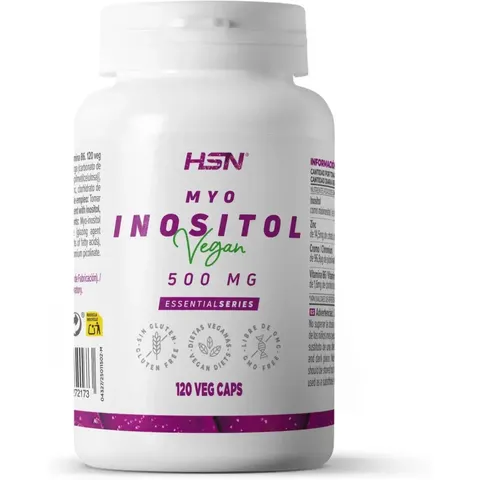HSN Inositol 500mg 120vcaps – imagen 1