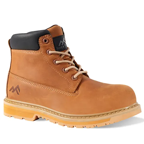 Rock Fall Tanzanite Womens Safety Boot Size 5 – Brown – image 1