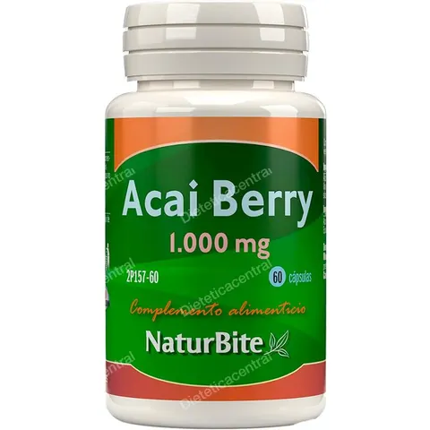 Naturbite acai berry 1000mg. 60cap. – imagen 1