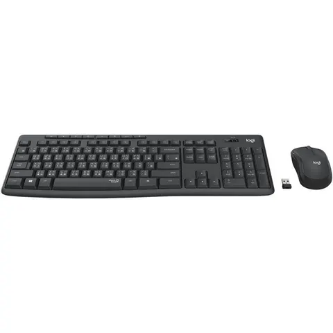 Teclado + mouse logitech mk295 inalambrico portugues – imagen 1