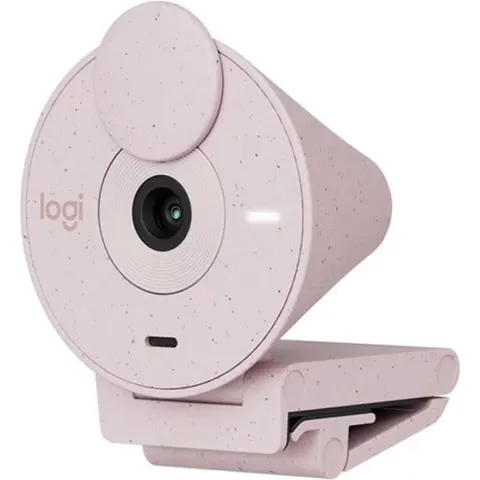 Logitech Brio 300 - Webcam - Full HD - USB C - Rose – afbeelding 1