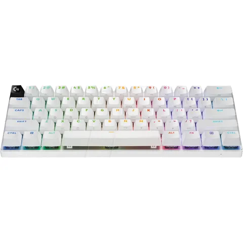LOGITECH PROX60W - Gaming keyboard, USB-C/wireless/Bluetooth, RGB, tactile – image 1