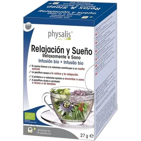 Physalis relax y sueño infusion 20filtros bio – imagen 1