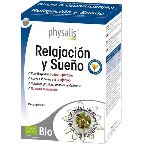 Physalis Relax Y Sueño 45 Tabs – imagen 1