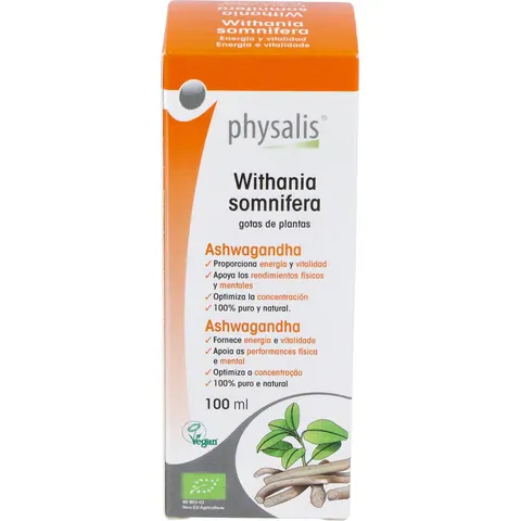 PHYSALIS Ashwadandha Extracto 100 ml – imagen 1