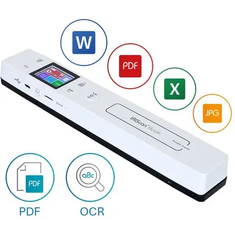 IRIS can Book 7 Mobiler Dokumentenscanner A4 – Bild 1
