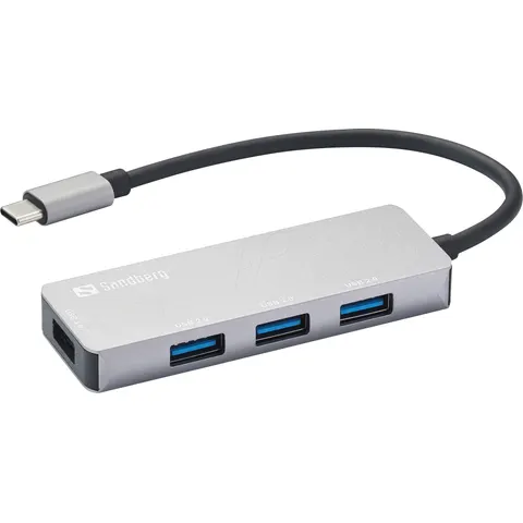 Sandberg - 336-32 - Docking station - USB-C > 4x USB 3.0 – afbeelding 1