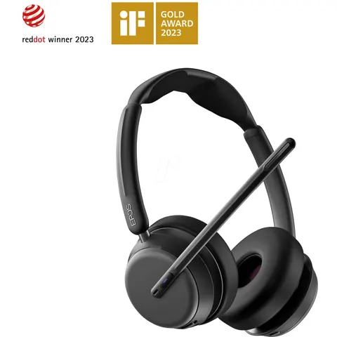 EPOS IMPACT 1061T Double-side Bluetooth headset with stand – image 1