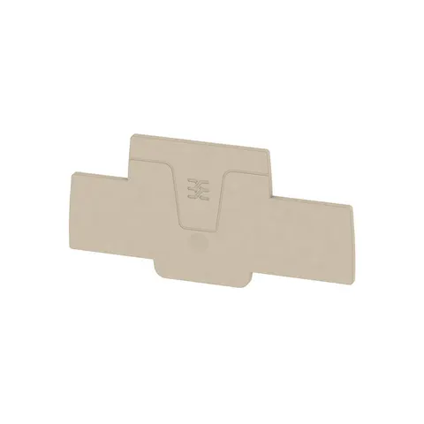 WEIDMÜLLER AEP 2T 2.5 - Placa de extremo serie A, gris – imagen 1