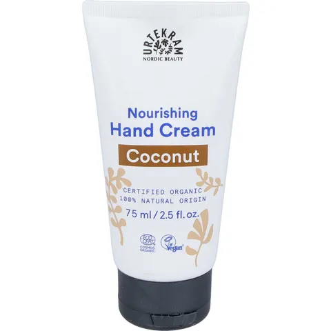 Urtekram Crema de manos de coco 75 ml bio – imagen 1