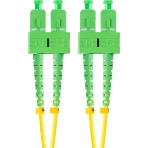 Hose Lanberg G657A1 (2 m) Yellow Duplex – afbeelding 1