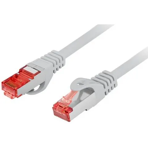 Cable Red RJ45 FTP CAT6 Gris (1 metro) - LANBERG – imagen 1