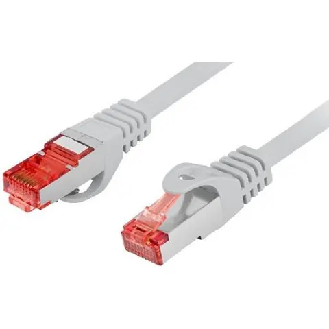 Cable Red RJ45 FTP CAT6 Gris (2mts) - LANBERG – imagen 1