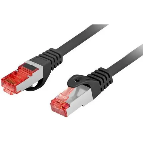 Cable Red RJ45 FTP CAT6 Negro (3mts) - LANBERG – imagen 1