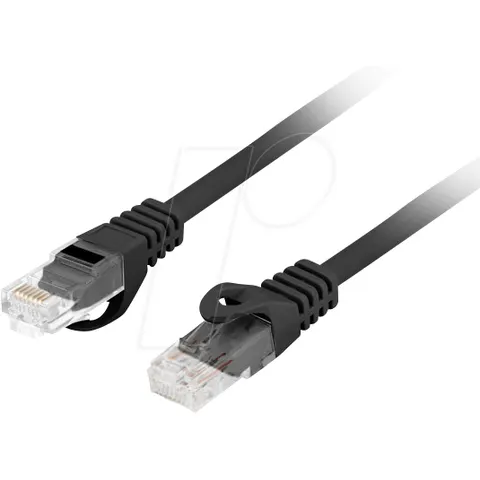 Lanberg - Patchkabel - CAT 6 - LSZH - 0,5m - Fluke Passed – afbeelding 1