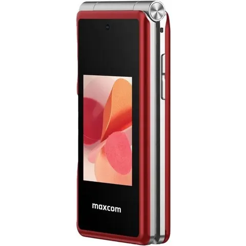 Maxcom MM835 Rood Klaptelefoon senioren 4G – afbeelding 1