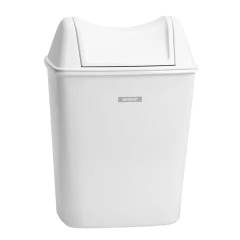 Dameshygiënebak Katrin 8 liter wit 91851 – afbeelding 1