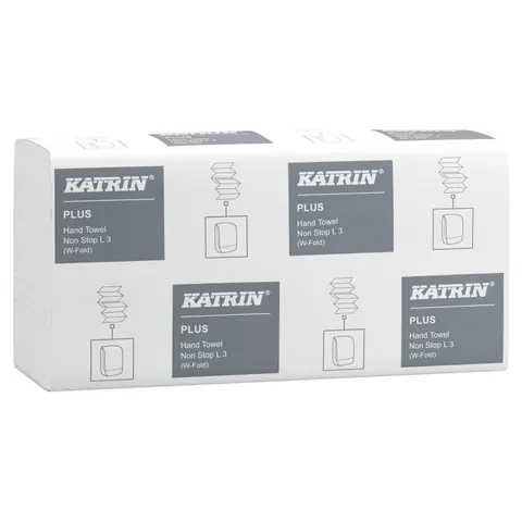 Handdoek katrin plus 3laags 203x320mm wit – afbeelding 1