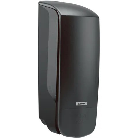 Zeepdispenser katrin 1000ml zwart 77397 – afbeelding 1