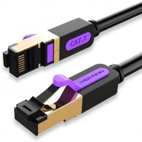 Vention Cable de Red RJ45 SFTP ICDBH Cat7 - 2m - Negro – imagen 1