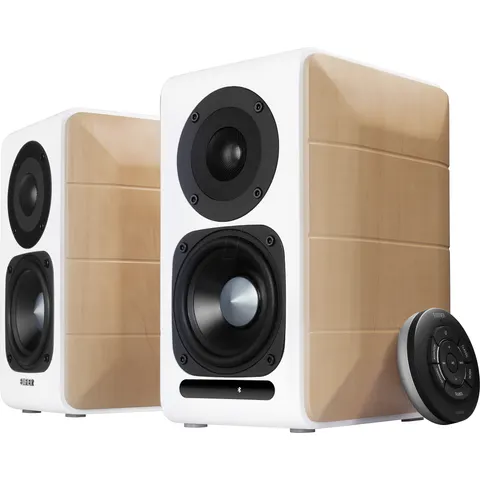 Edifier S880DB 2.0 holz/weiß Bluetooth retail – Bild 1
