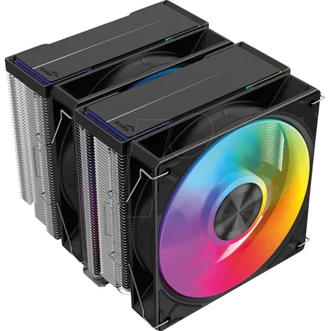 SAMA A60L - SAMA A60L dual-tower CPU cooler, ARGB, black – image 1