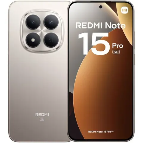 REDMI Note 15 Pro 5G Gris Titane 12 GO + 512 GO – image 1