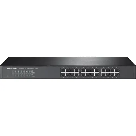 Switch 24 Puertos 10/100 Rack 19" - TP-LINK – imagen 1