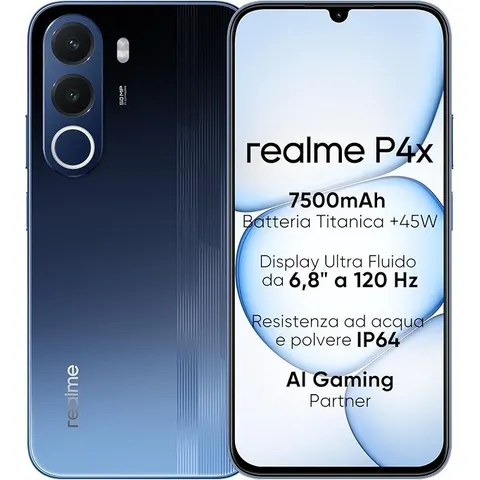 Realme P4X 4+128GB DS 4G Phantom Navy OEM – imagen 1