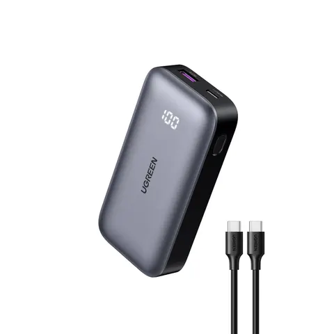 UGREEN PB502 Powerbank 10.000mAh – Grau – Bild 1