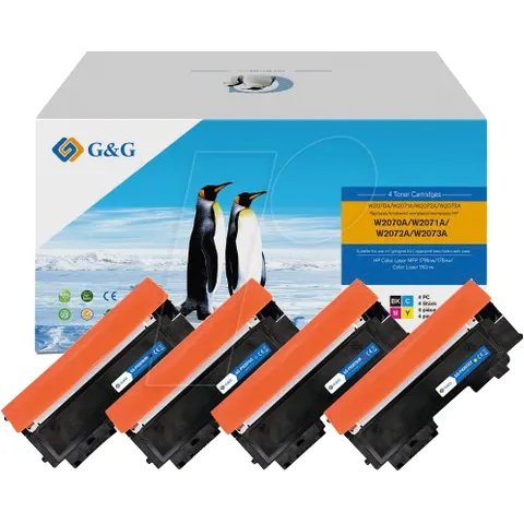 G&G 21476 - Toner, multipack, 117AXL, compatible, HP – image 1