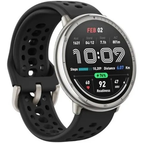 AMAZFIT Smartwatch Active 2 Round-black – immagine 1
