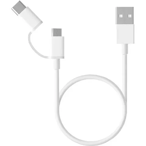 Xiaomi Mi Cable USB a USB Tipo C/Micro USB 30cm – imagen 1