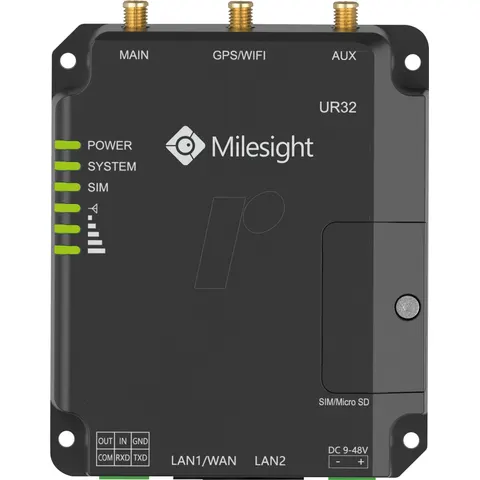 MILESIGHT MIL UR32L04EU - Industrial LTE Router – image 1