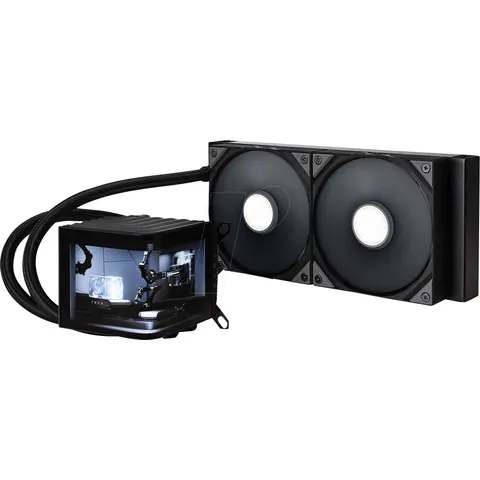TRYX 650100 - TRYX PANORAMA AiO, 240 mm, black – image 1