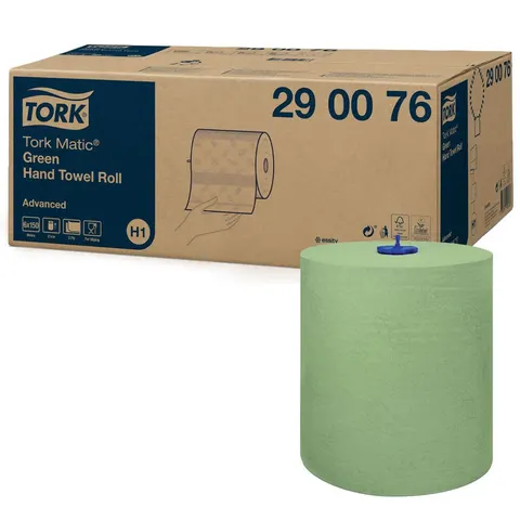 TORK Handtuchrollen 2-lagig grün – Bild 1