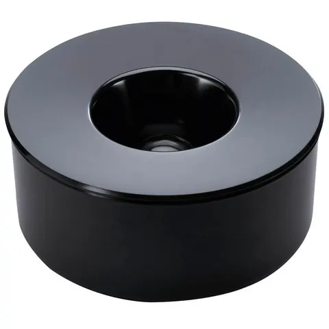 DURABLE Aschenbecher KULAN, rund, schwarz – Bild 1