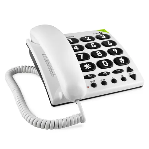 Doro PhoneEasy 311C - Single DECT telefoon - Wit – afbeelding 1