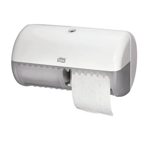 TORK Toilettenpapierspender Elevation T4 2 Rollen weiß – Bild 1