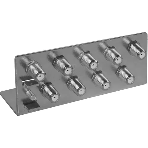 AXING QEW 9-50 - Earthing angles, two-rowed, 9-way – image 1
