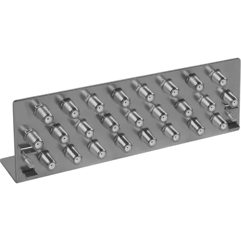 AXING QEW 25-50 - Earthing angles, two-rowed, 25-way – image 1