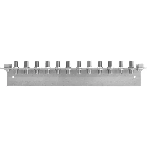 AXING QEW 12-06 - Earthing angles, single-rowed, 12-way – image 1