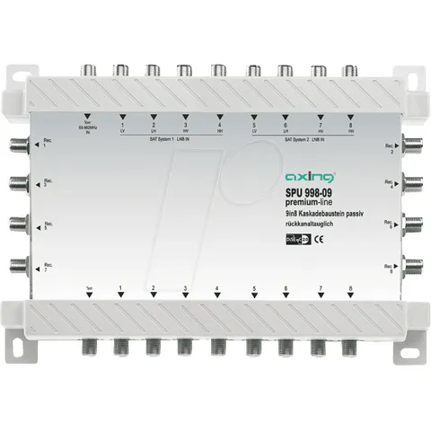 SAT SPU998-09 - Axing 9X 8 premium-line cascade module – image 1