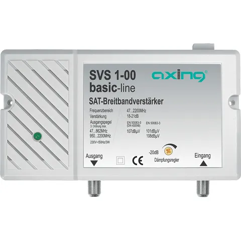 Axing SVS 1-00 Satellietsignaalversterker 25 dB – afbeelding 1