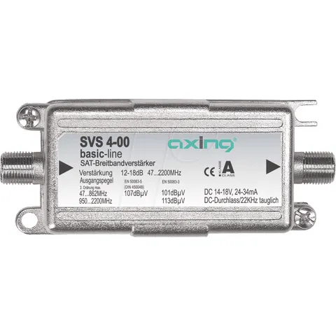 SVS 4 - Axing inline broadband amplifier – image 1