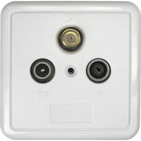 SSD 2-00 - Axing combined SAT/CATV socket with 3 outputs – image 1