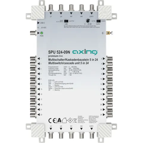 AXING SAT SPU524-09N - Multi-switch, 5/24, premium-line – image 1