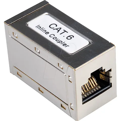 ROLINE RJ45 koppelstuk, afgeschermd, Cat.6 (Class E) – afbeelding 1