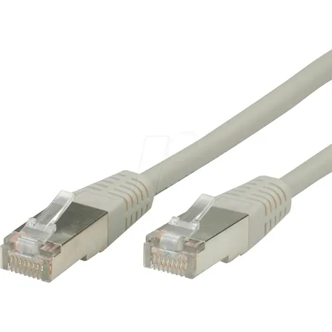 VALUE 21990805 - Cable de interconexiones Cat.6 S/FTP PIMF gris 5m – imagen 1